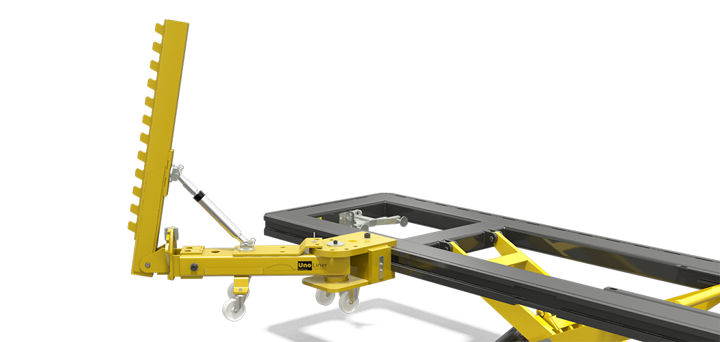 UnoLiner P10 Draw Aligner on Bench Turned