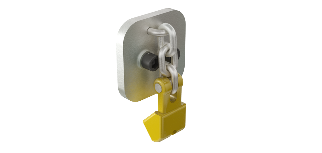 UnoLiner D15T Two-Way Locking Chain Holder